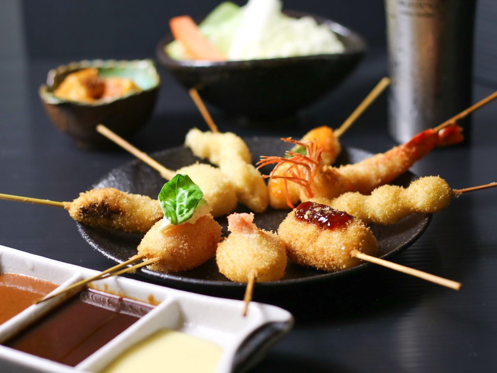 串かつ楽 おまかせコース画像